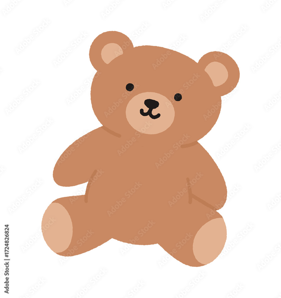 Fototapeta premium teddy bear illustration