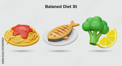 Festive Christmas pattern with red and green ornaments on white background.