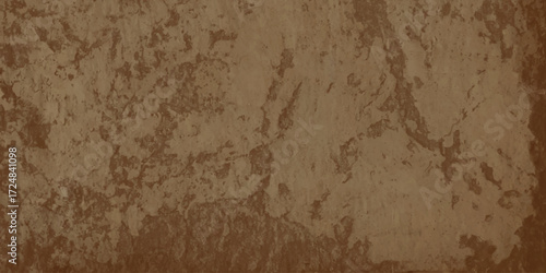 Rustic stucco wall texture with mottled brown and beige tones, ideal for backgrounds, overlays, and design elements.
