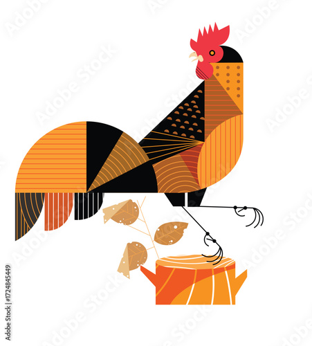 rooster and cock