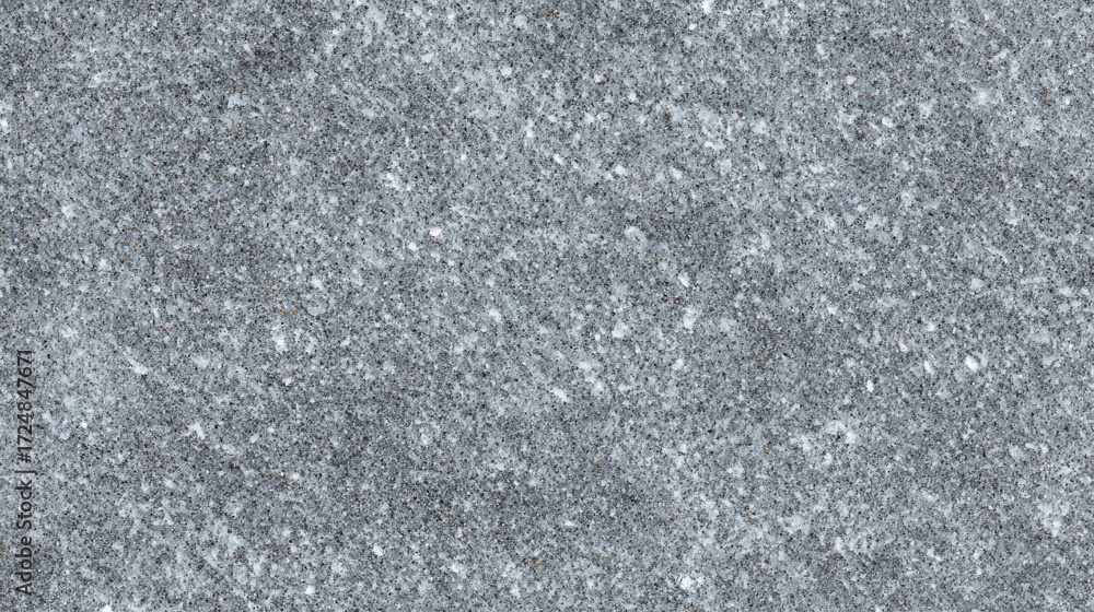 Fototapeta premium Gray granite stone texture background with fine grain natural surface detail