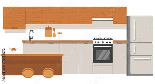 Modern kitchen interior design