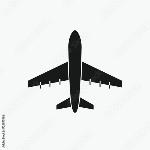 Airplane Flight Symbol Plane travel logo icon vector