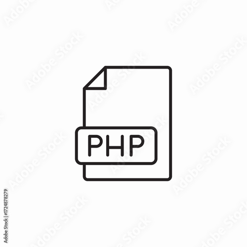 php document icon icon sign vector