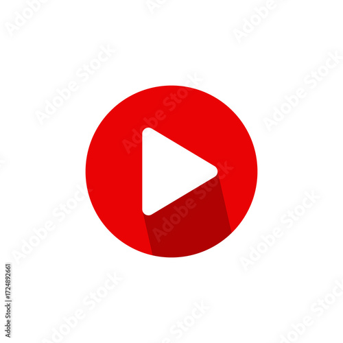 Play sign button illustration icon vector template Free Download Play sign button illustration icon vector template - GFXLoad