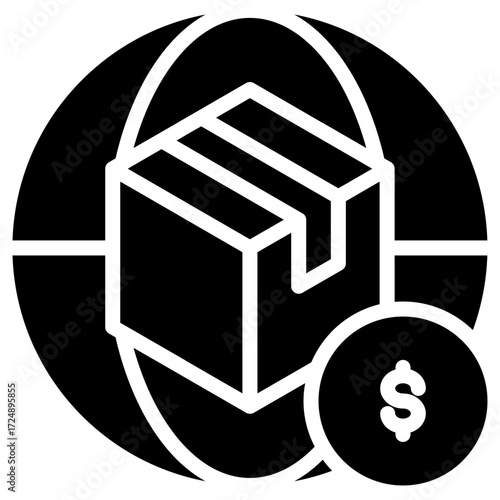 Gdp icon for economy macro, business, website, application, printing, document, poster design, etc