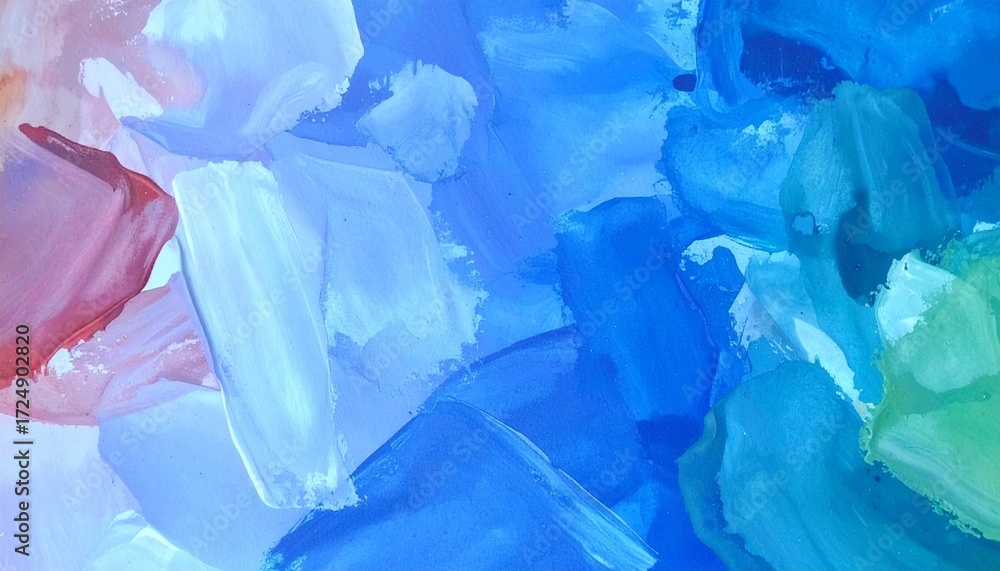 Fototapeta premium Vibrant Brushstroke Wallpaper