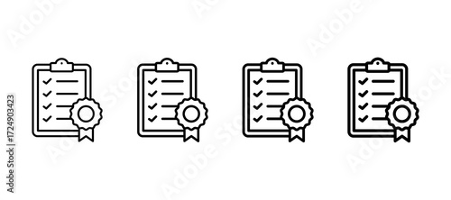 Standard Multiple Line Icon Element