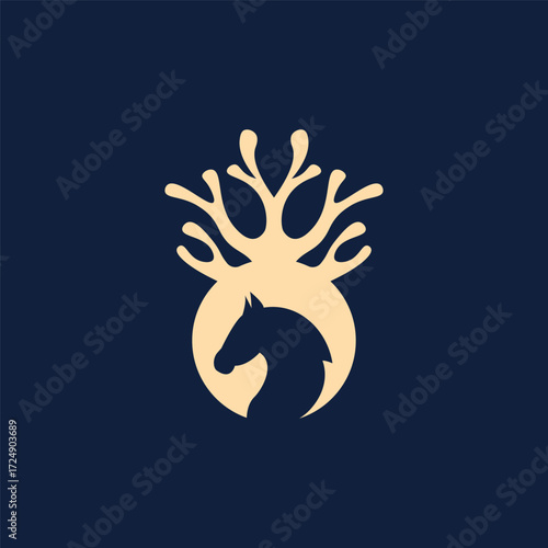 Elegant Horse Nature Logo Design Inspiration