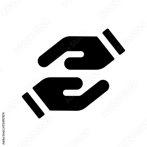Intertwined Hands Symbol of Unity, Support, and Collaboration