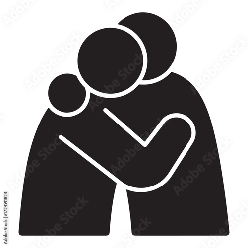 Embrace Showing Support and Comfort Through a Warm Hug