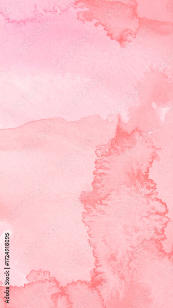 Obraz premium 赤 水彩テクスチャー 背景画像素材