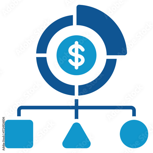 Cost Allocation Icon