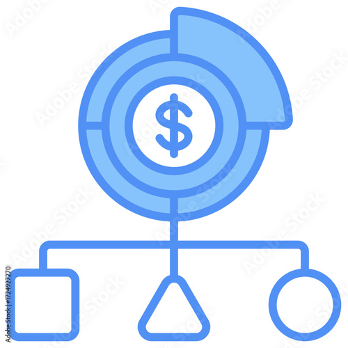 Cost Allocation Icon