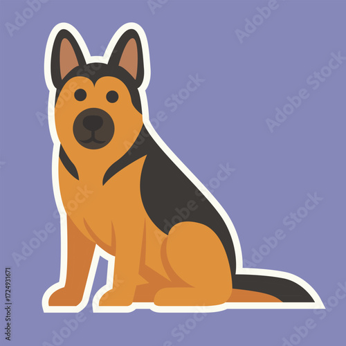 German Shepherd dog