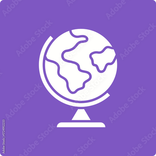 Globe Stand Icon