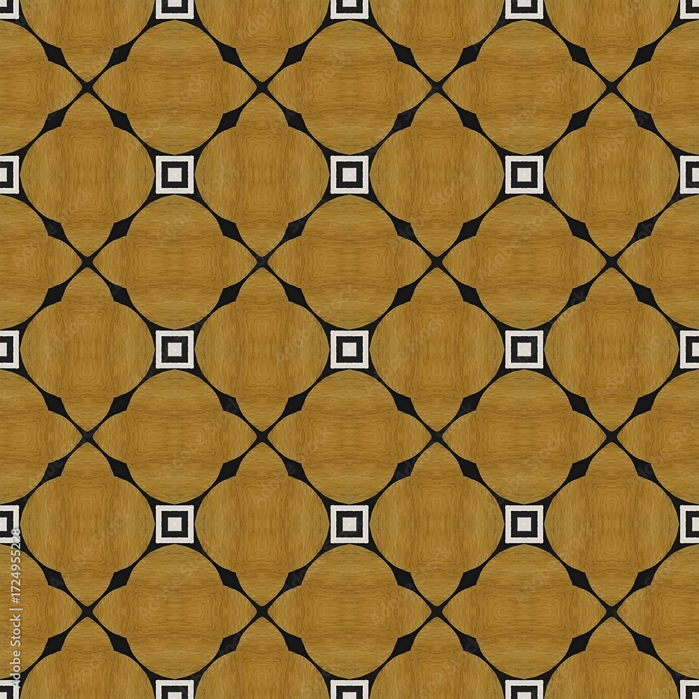 Fototapeta premium Seamless geometric metal wire mesh fence pattern background texture