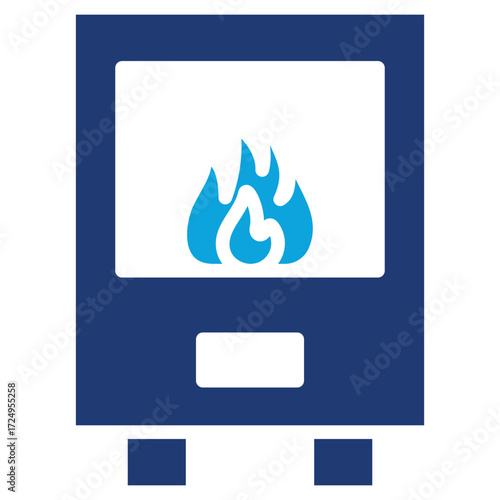 Boilers & Furnaces  mixed color icon