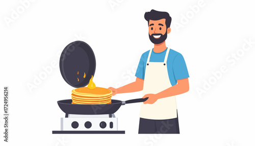  Cute cartoon chef 