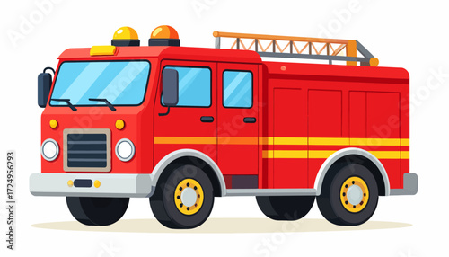 UntitledCute cartoon construction truck vector illustration