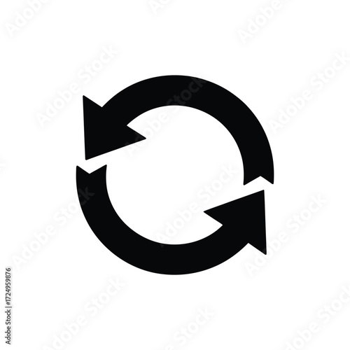Circular arrows refresh reload repeat icon symbol