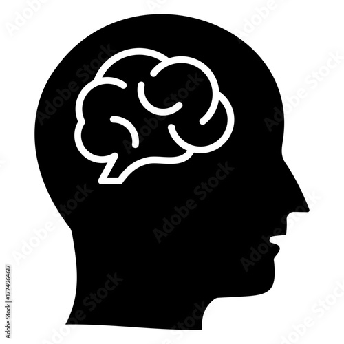 Mind Glyph Icon