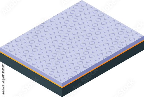 Comfortable orthopedic mattress ensuring healthy sleep and proper spine alignment