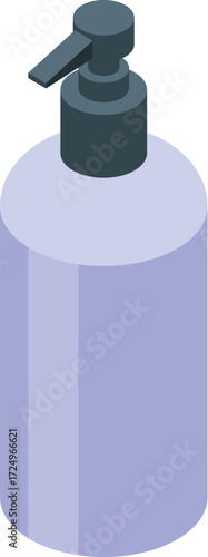 Sanitizer gel in a dispenser bottle, promoting hand hygiene and cleanliness