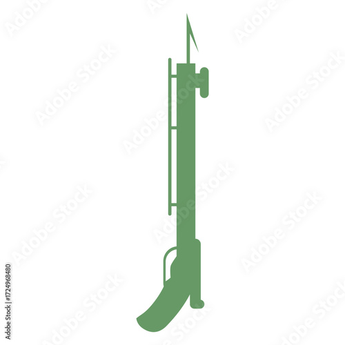 Icon speargun green