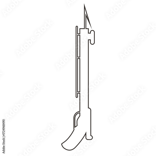 Icon speargun line