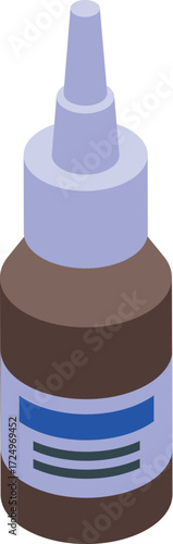 Nasal spray containing medicine for treating rhinitis and sinusitis