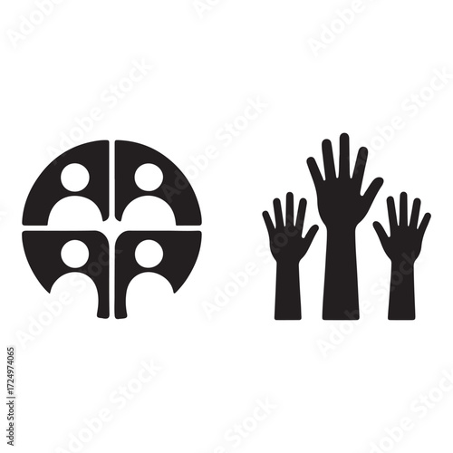 human hands with heart