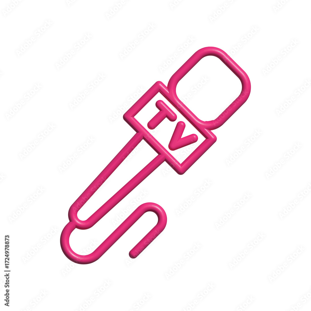 Mic icon design template Mic icon design template