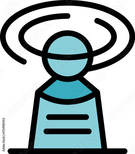 Hypnosis session controlling mind, influencing thoughts and decisions, manipulation concept