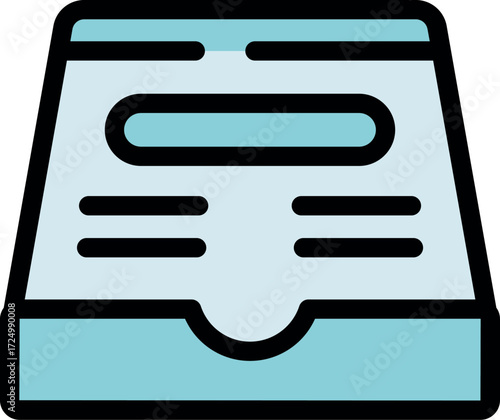 Archive box storing important documents and files, ensuring efficient organization and preservation of information