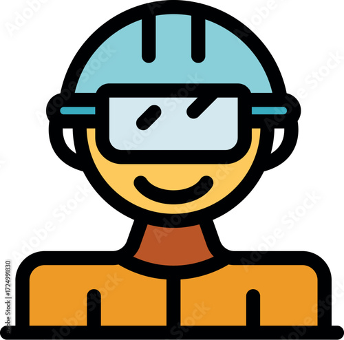 Metaverse user wearing vr headset and enjoying virtual reality experience