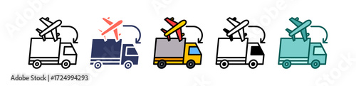 Airport Transfer multiple icon
