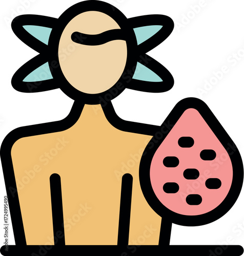 Strong immune system protecting human body from diseases, viruses and bacteria, health and healthcare concept