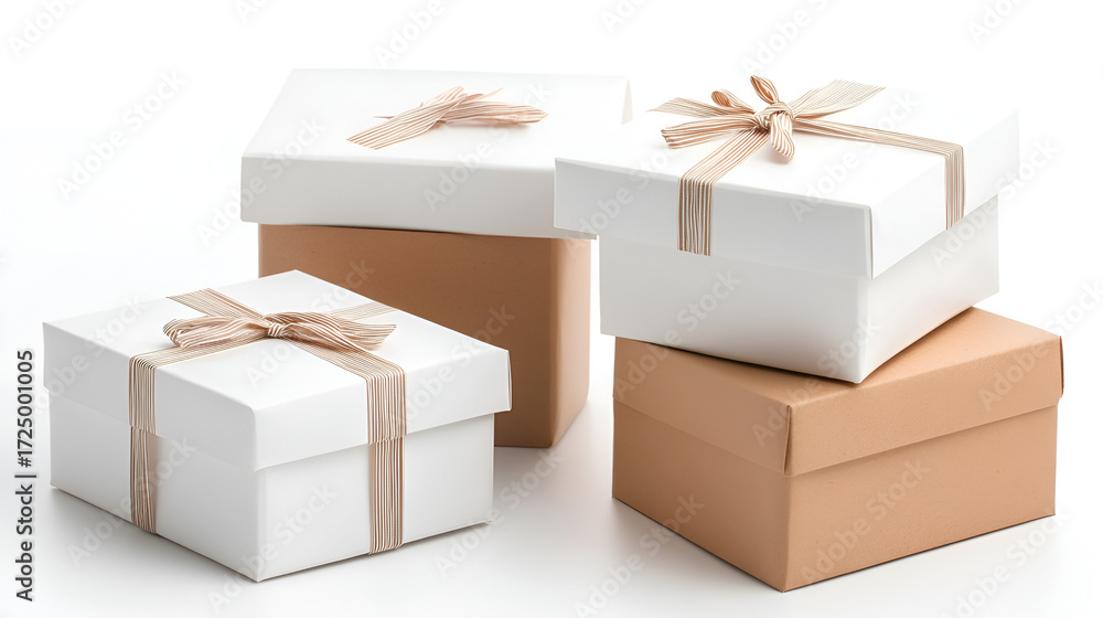 Fototapeta premium gift box with ribbon