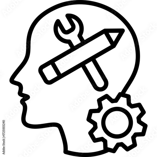 Soft Skills line icon
