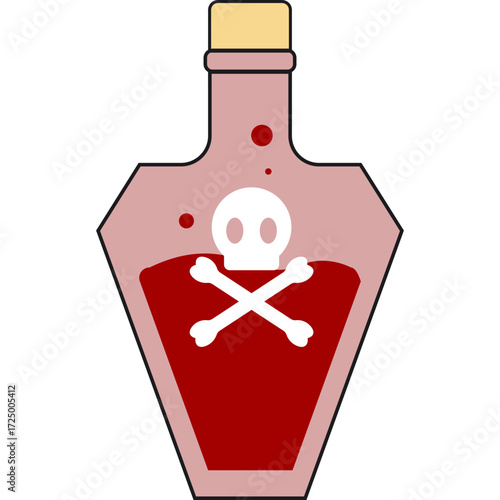 Halloween Poison Illustration