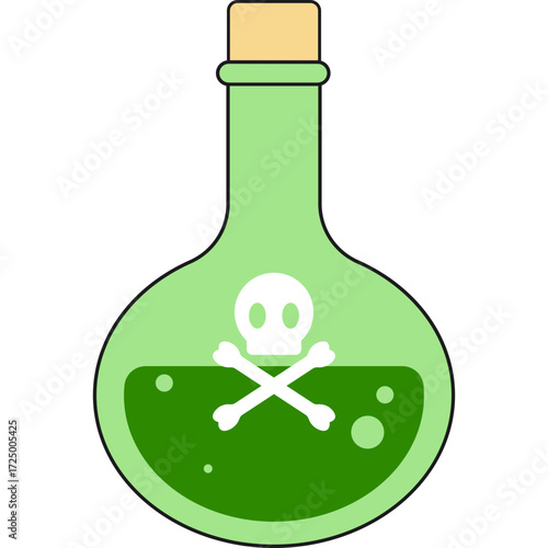 Halloween Poison Illustration