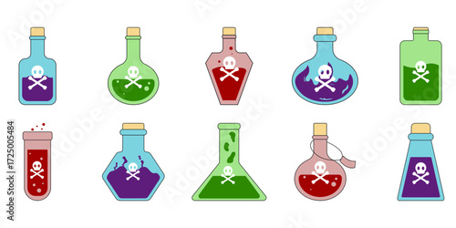 Halloween Poison Illustration