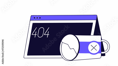 10 illustration 404 cord page blue for vector system error broken found disconnected wires from the website template and outlet banner plug cable eps web page error socket not 42275160 1