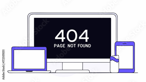 wires illustration from disconnected 404 banner system the vector error broken page error found page eps web and cable outlet cord plug for website socket not blue template 10 14370379 2