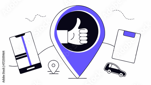 3d cartoon mailbox with paper purple messages airplane isolated elements sending telegram 3d delivery rendering icon on newsletter background mail a realistic concept 48191056 1