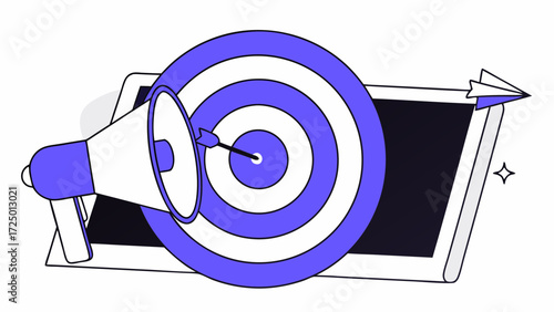 time background with on hit hitting yellow 3d concept target dartboard isolated the creative marketing rendering smm marketing center business cartoon icon design success white 3d arrow tar 40724390 2
