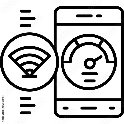 Speed Icon Vector Element