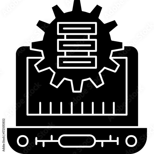Local Area Network Icon Vector Element