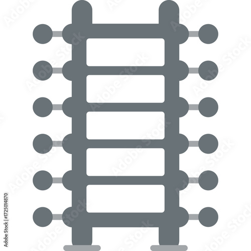 Railway Icon Vector Element